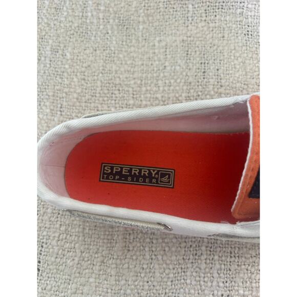 Sperry Top Sider Pink and Orange Boat Shoe Womens Size 7.5 - Picture 7 of 9